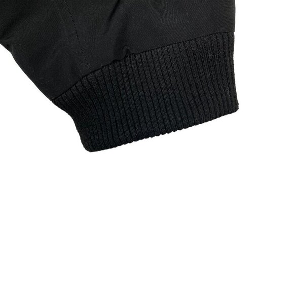 American Stitch Men's Black Reflective Long Bomber Jacket XL - Picture 9 of 14